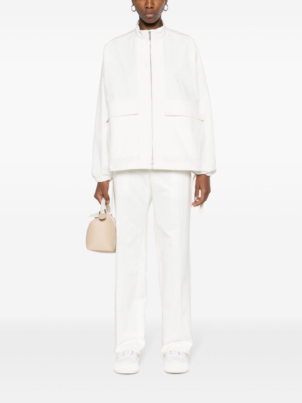 JIL SANDER PLUS Coats White