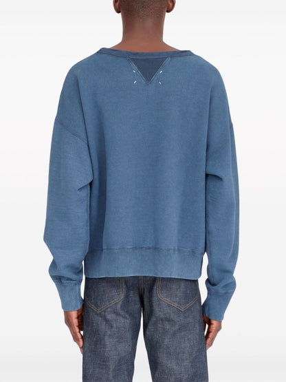 Maison Margiela Sweaters Blue