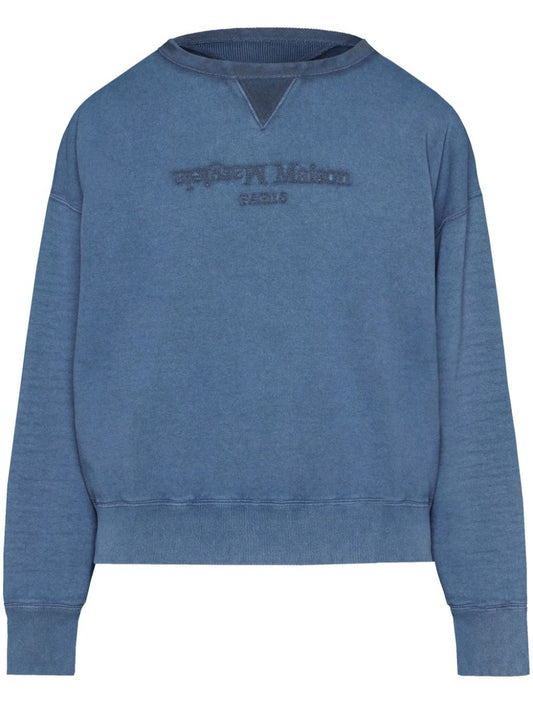 Maison Margiela Sweaters Blue