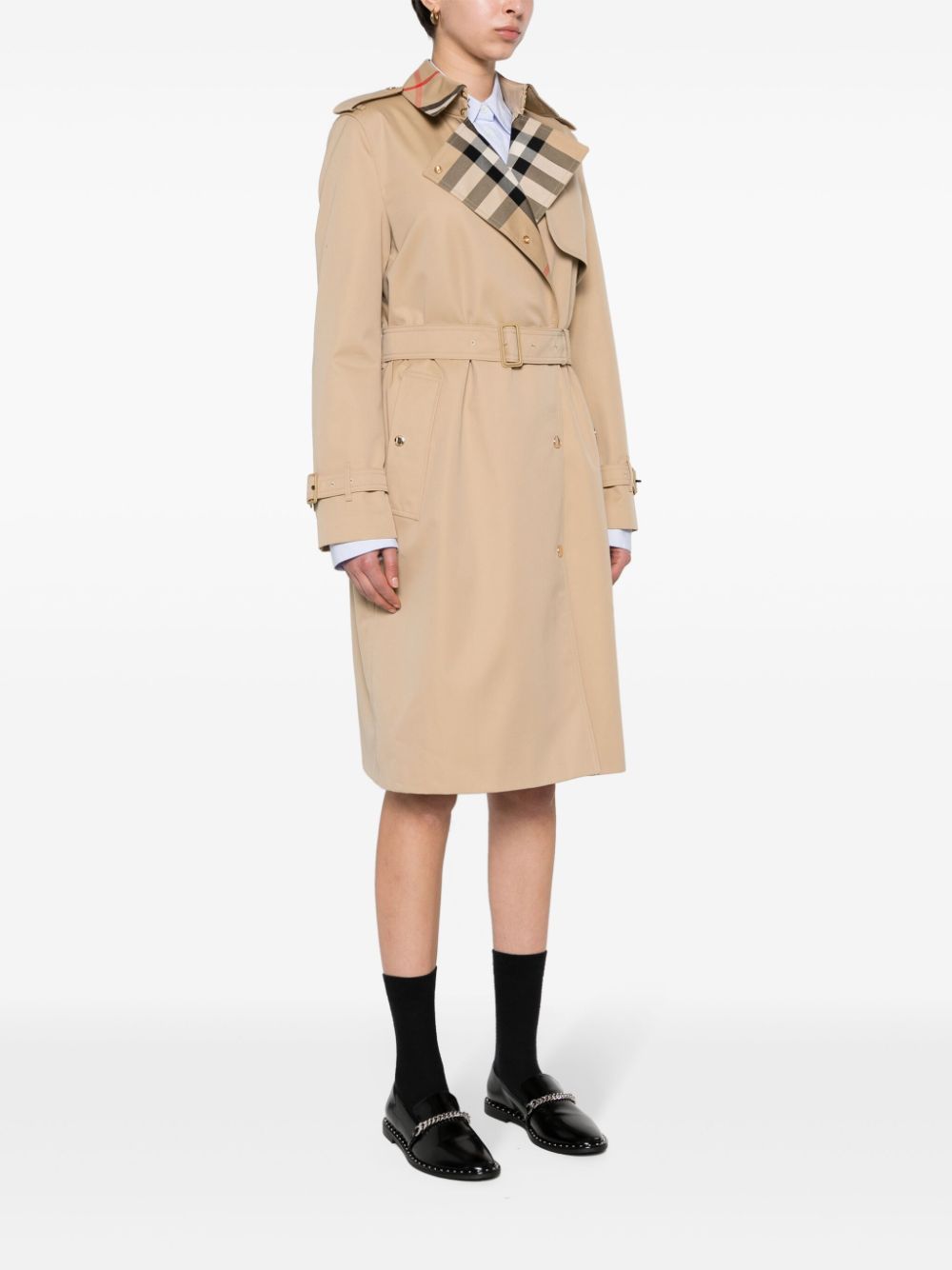 Burberry Coats Beige