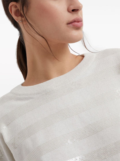 Brunello Cucinelli Sweaters White