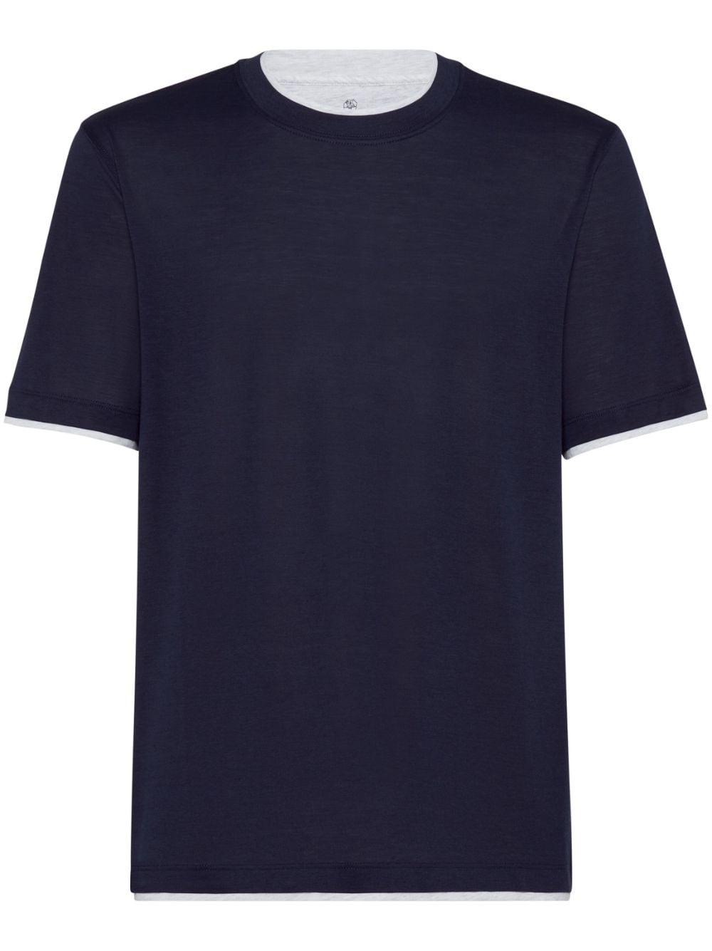 Brunello Cucinelli T-shirts and Polos Blue