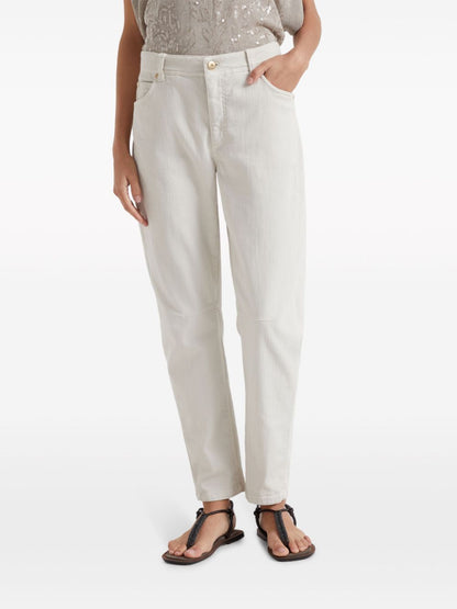 Brunello Cucinelli Jeans White