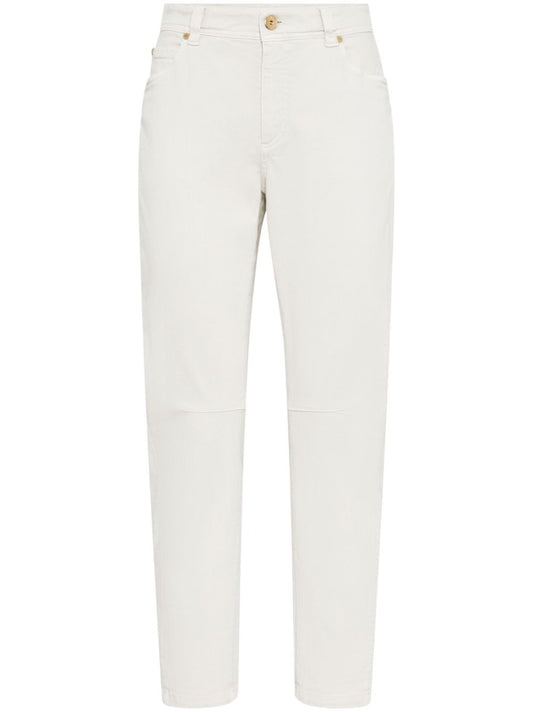 Brunello Cucinelli Jeans White