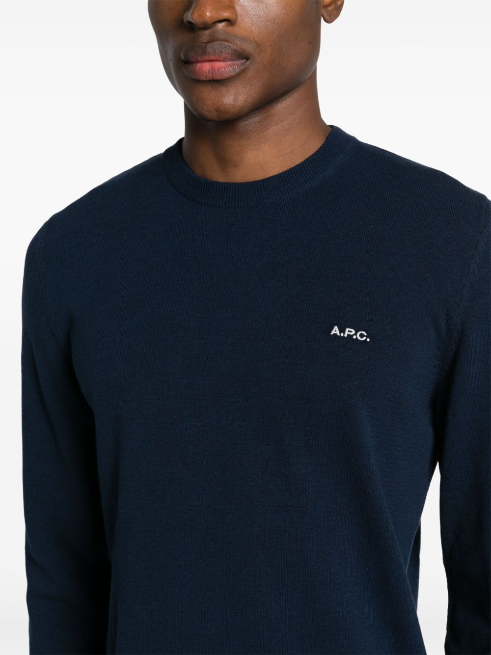 A.P.C. Sweaters Blue