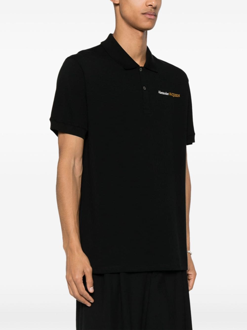 Alexander McQueen T-shirts and Polos Black