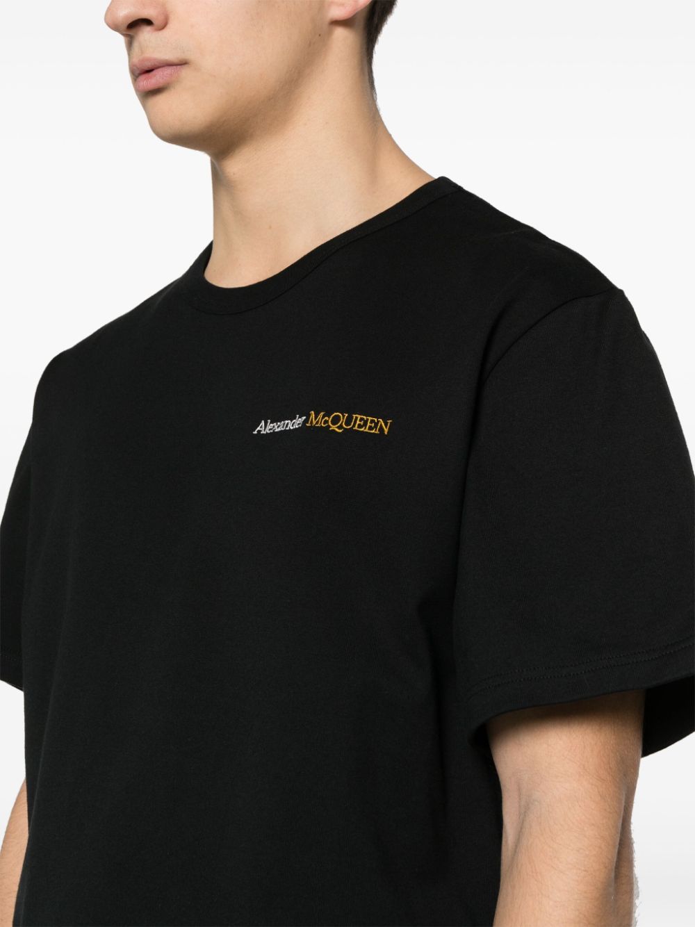 Alexander McQueen T-shirts and Polos Black