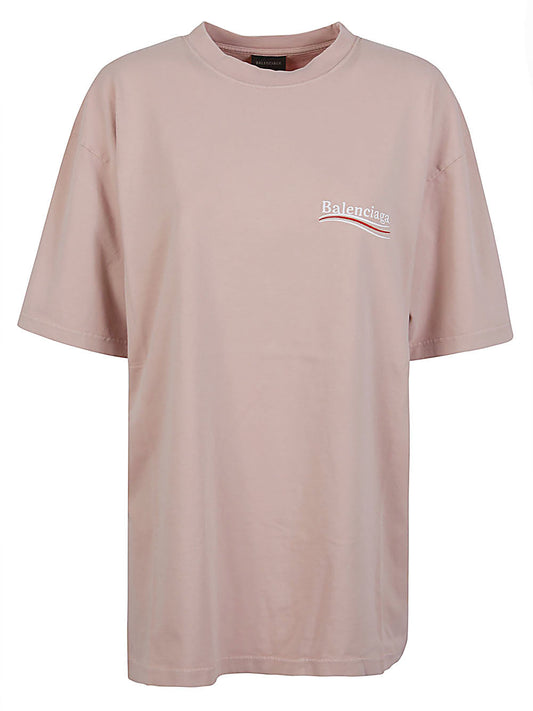 Balenciaga T-shirts and Polos Pink