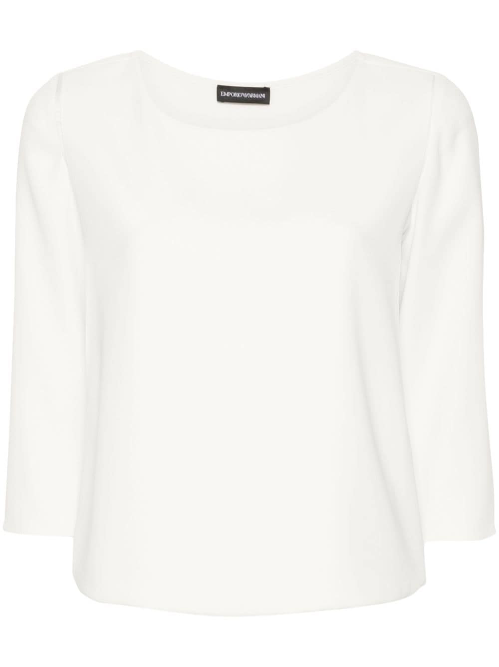 Emporio Armani Sweaters White