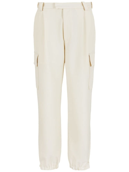 Emporio Armani E.ARMANI EXCLUSIVE PRE Trousers White