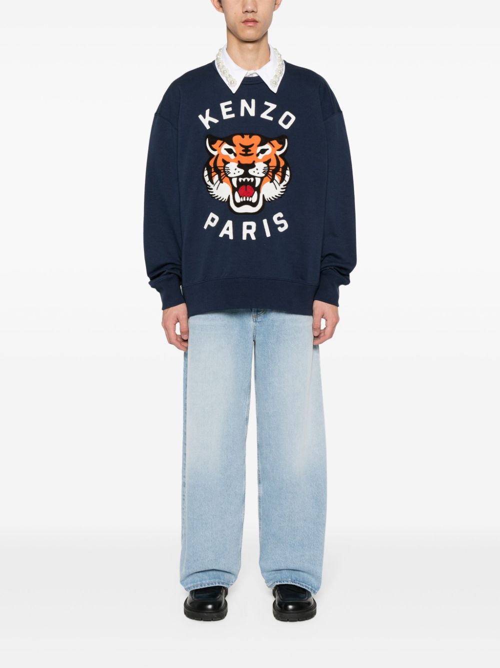 Kenzo Sweaters Blue