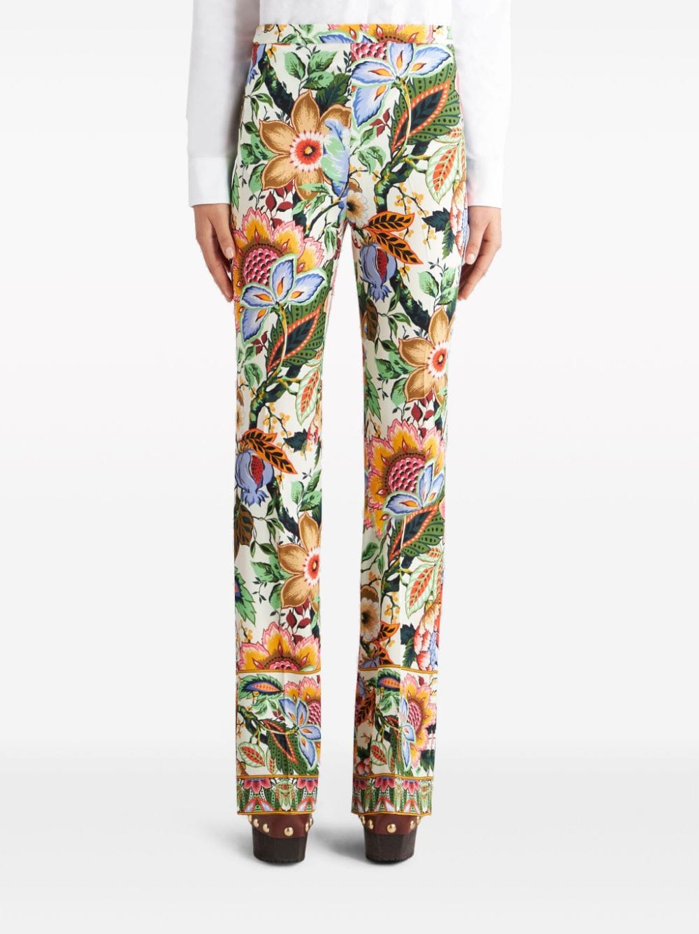 Etro Trousers White