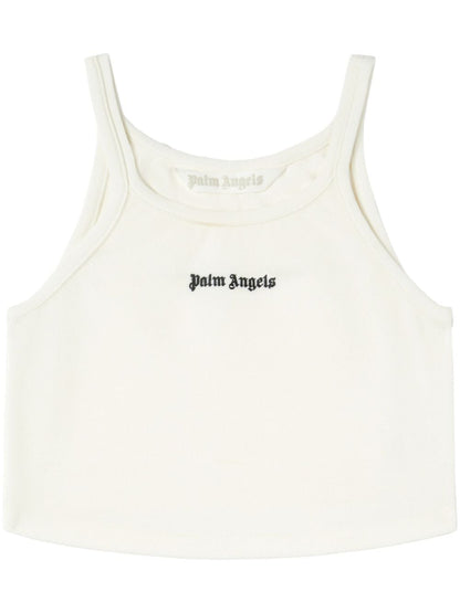 Palm Angels Top White