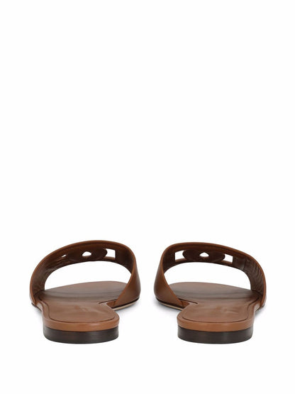 Dolce & Gabbana Sandals Leather Brown