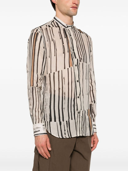 Emporio Armani Shirts Beige