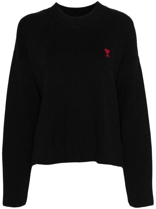 Ami Paris Sweaters Black