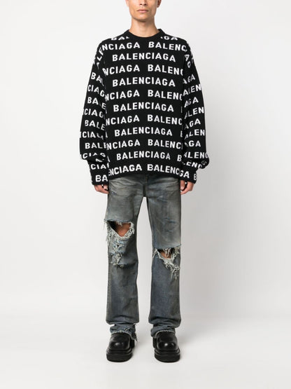 Balenciaga Sweaters Black