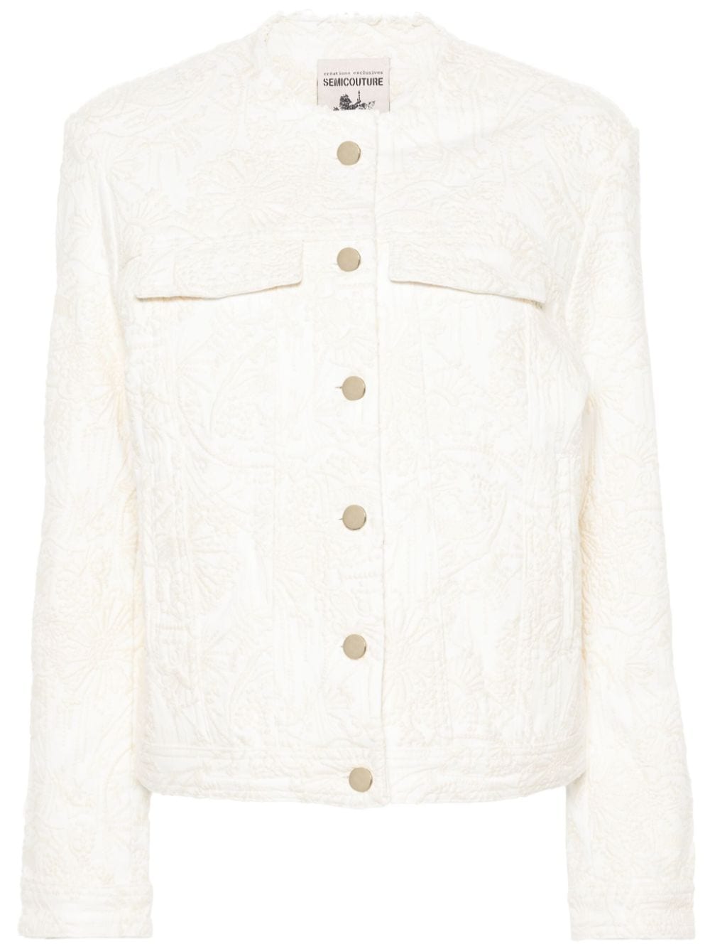 Semicouture Jackets White