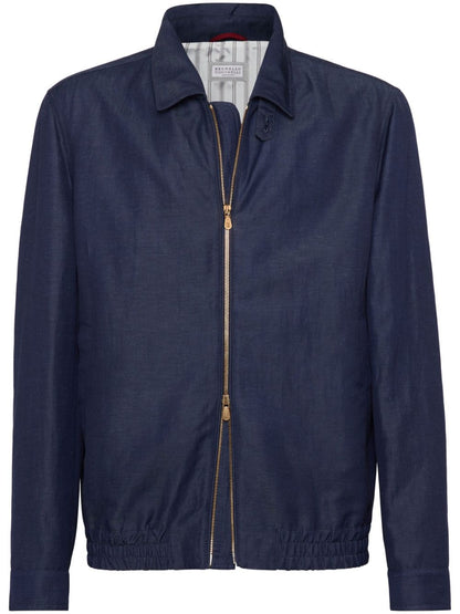 Brunello Cucinelli Coats Blue