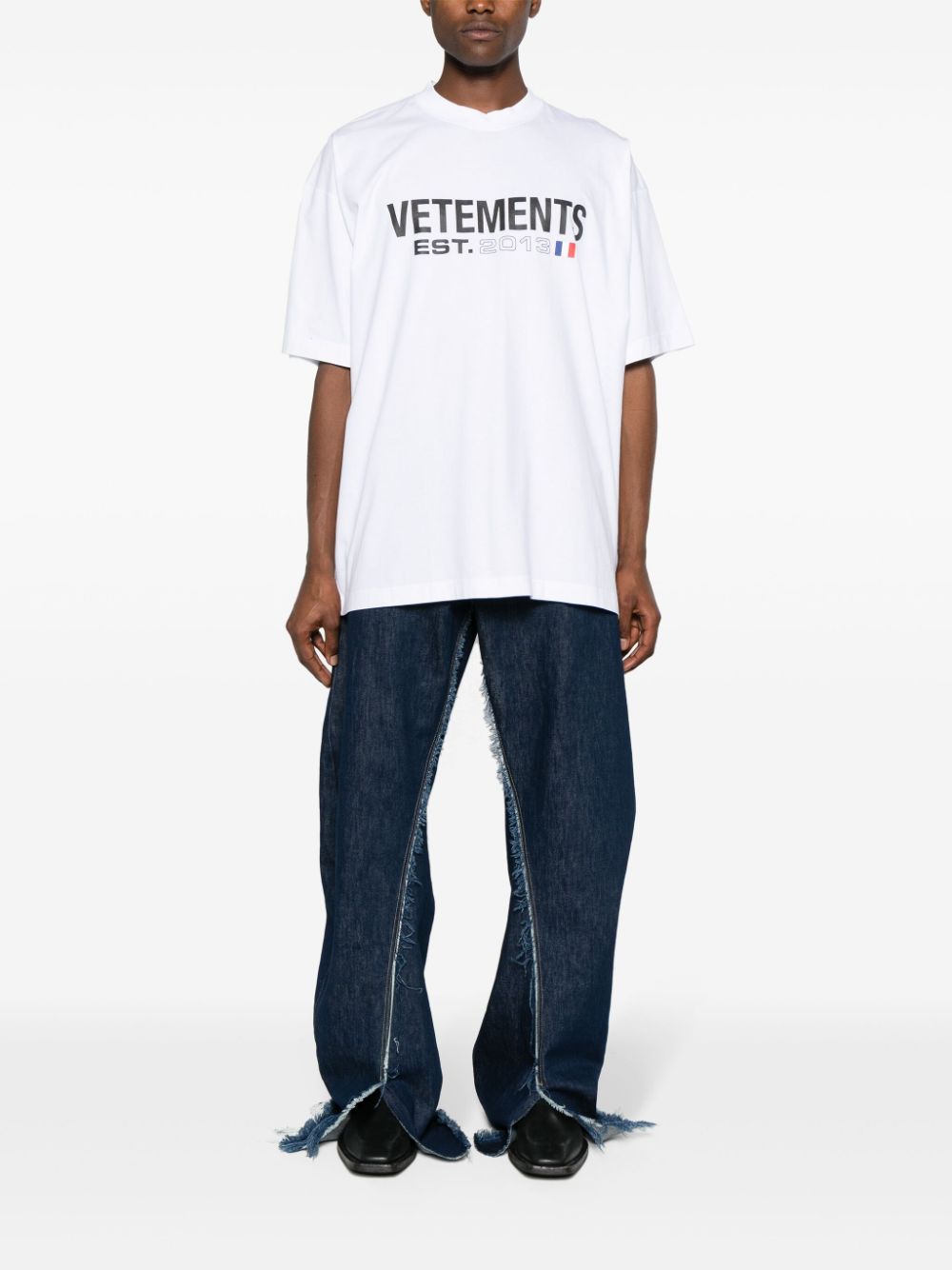 Vetements T-shirts and Polos White