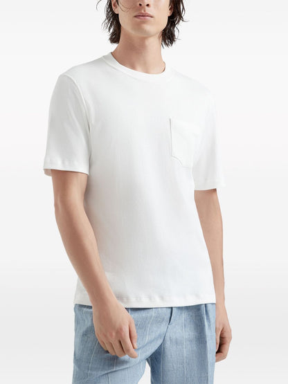 Brunello Cucinelli T-shirts and Polos White