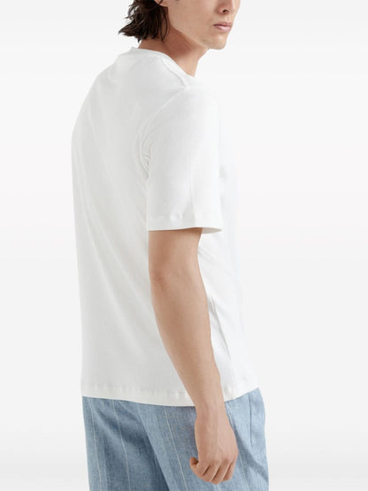 Brunello Cucinelli T-shirts and Polos White