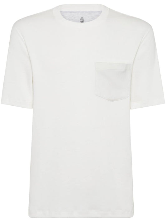 Brunello Cucinelli T-shirts and Polos White