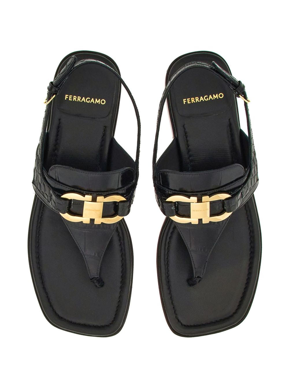 Ferragamo Sandals Black