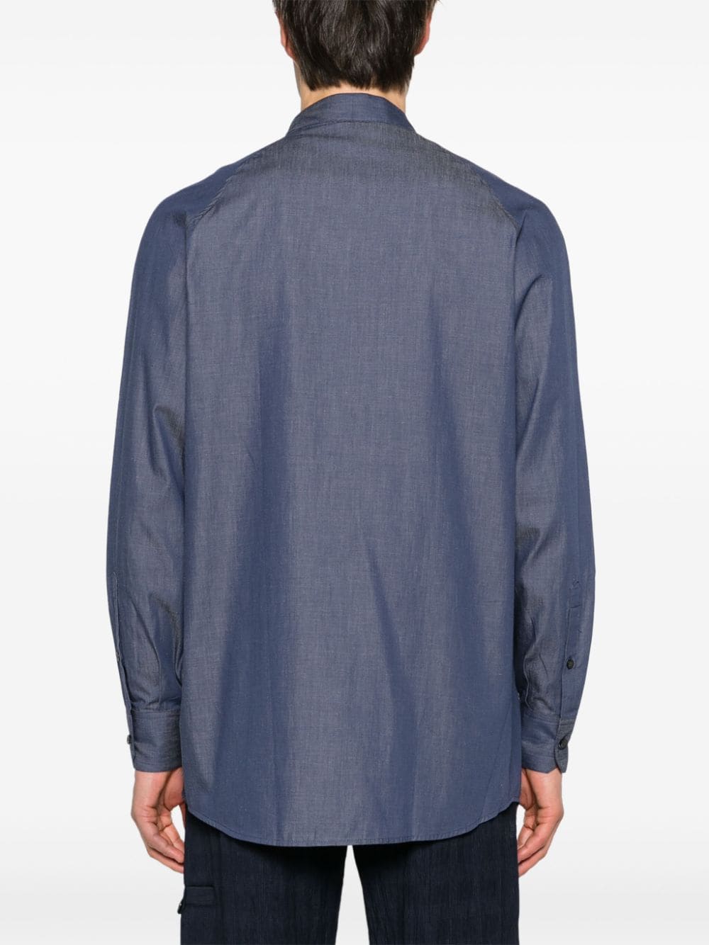 Emporio Armani Shirts Blue