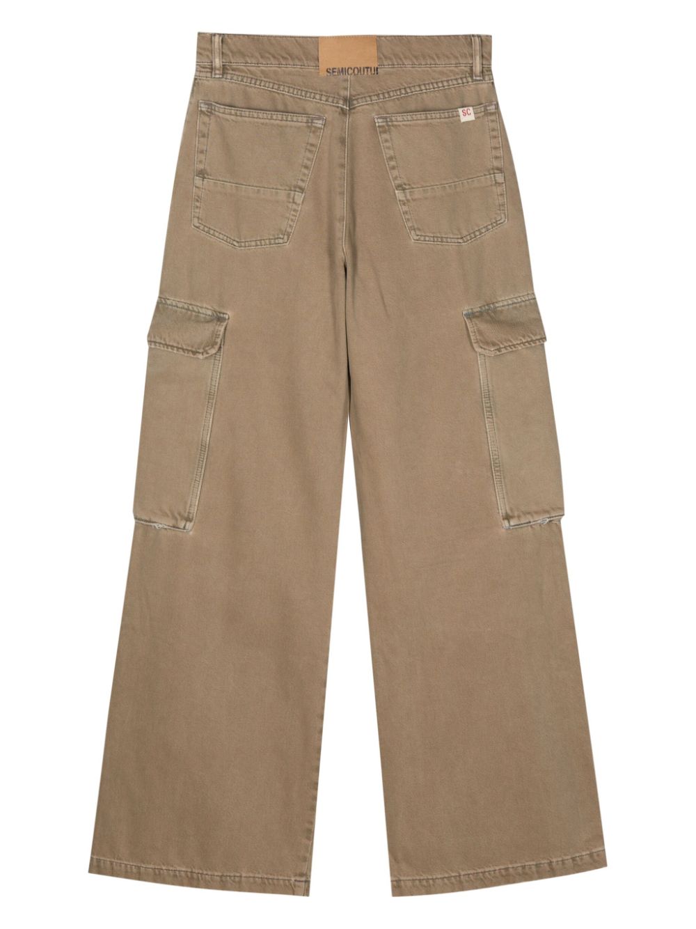 Semicouture Trousers Beige