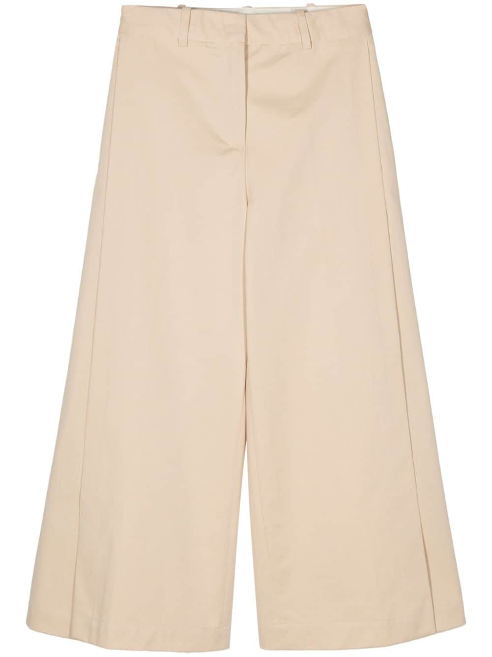 Semicouture Trousers Camel