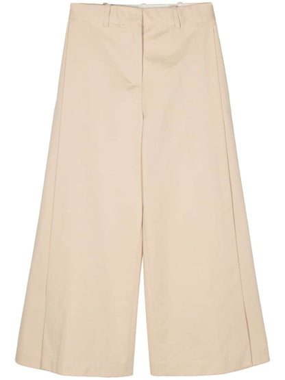 Semicouture Trousers Camel