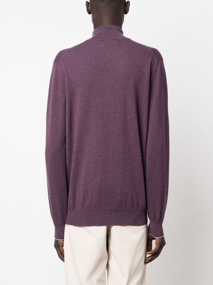 Brunello Cucinelli Sweaters Purple