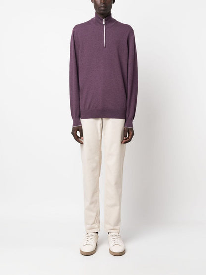 Brunello Cucinelli Sweaters Purple