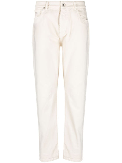 Brunello Cucinelli Trousers White