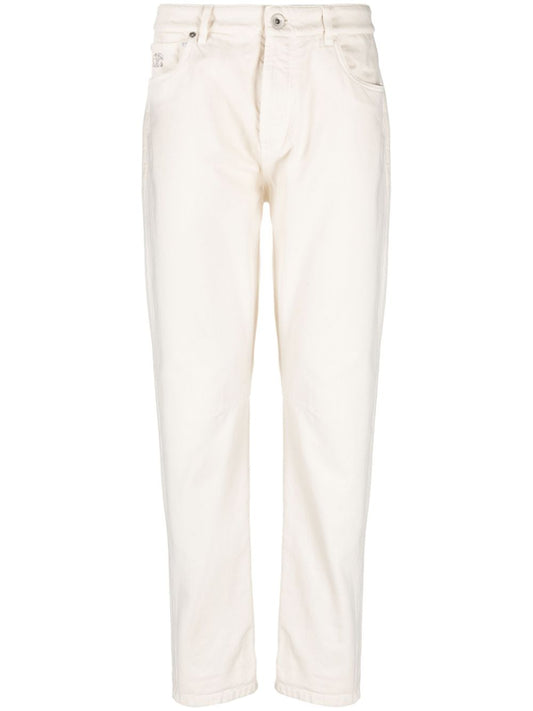 Brunello Cucinelli Trousers White