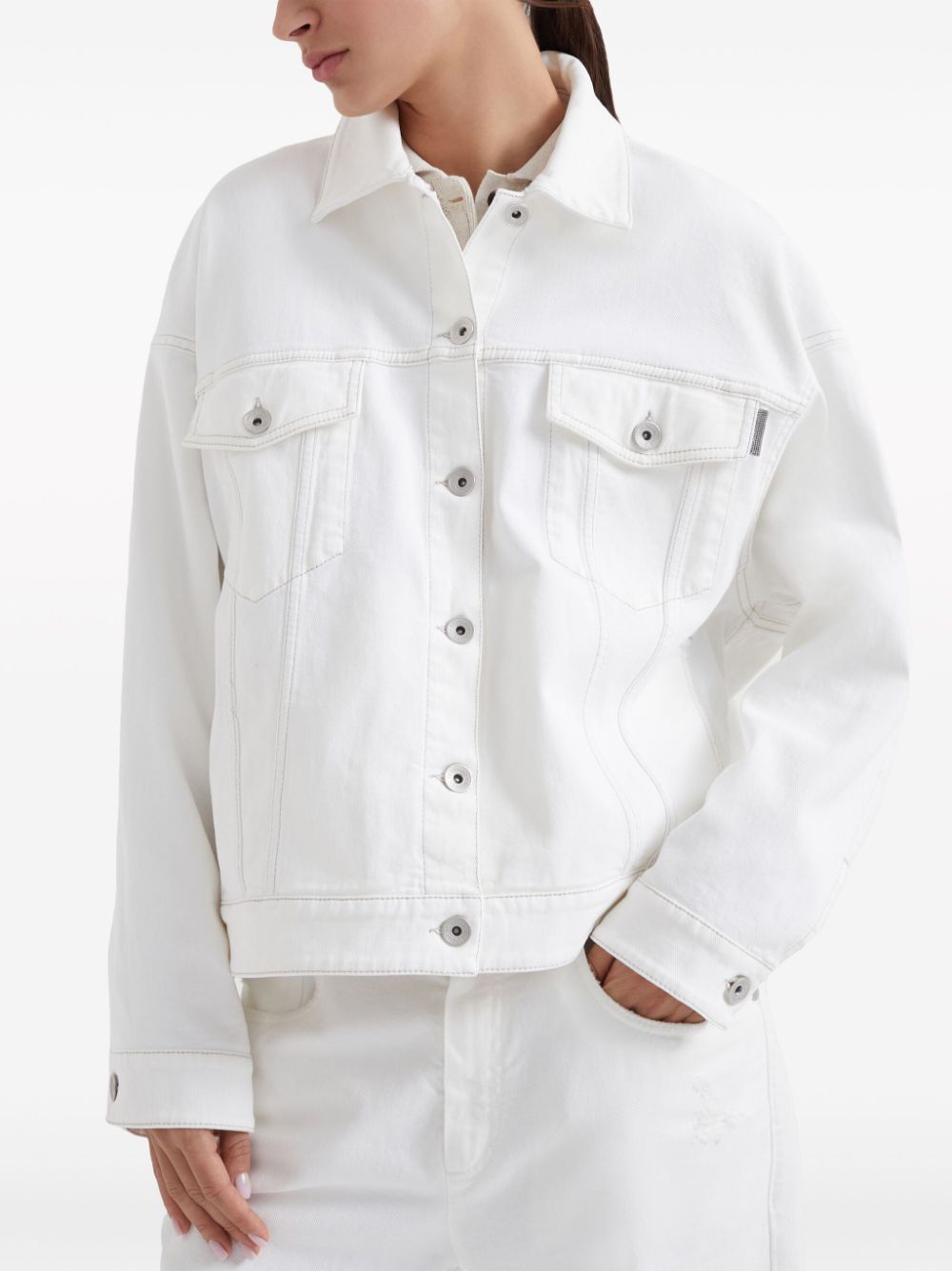 Brunello Cucinelli Coats White