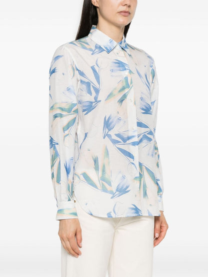 Paul Smith Shirts Clear Blue