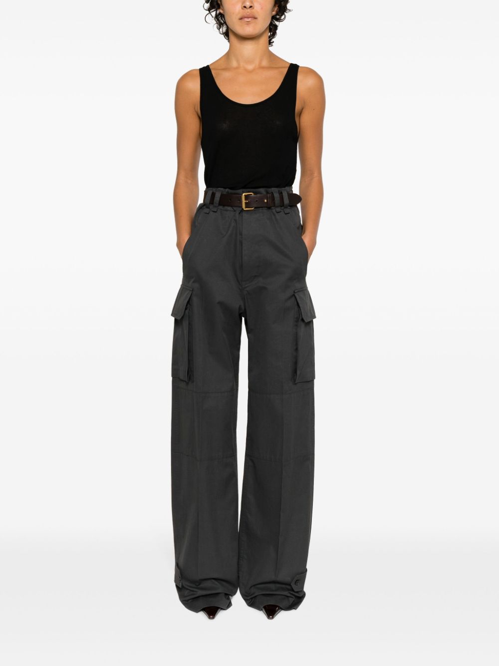 Saint Laurent  Trousers Grey