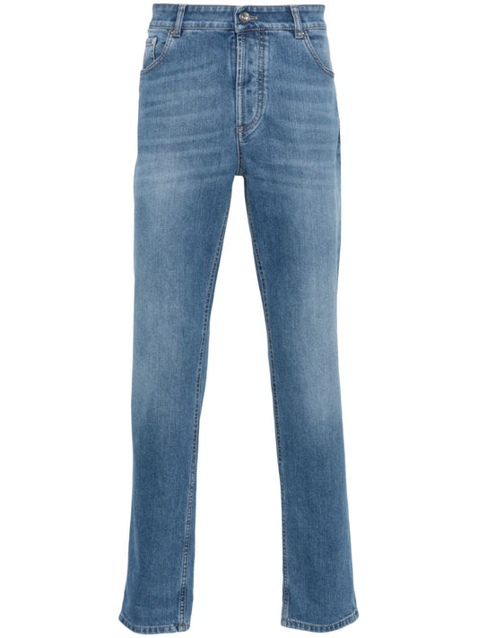 Brunello Cucinelli Jeans Clear Blue