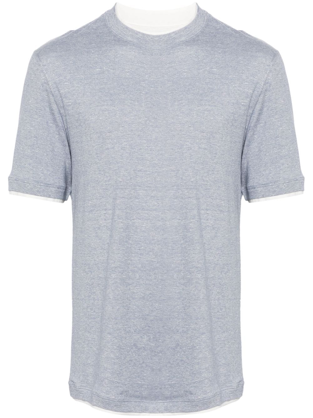 Brunello Cucinelli T-shirts and Polos Clear Blue