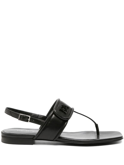 E 'CLAT Sandals Black