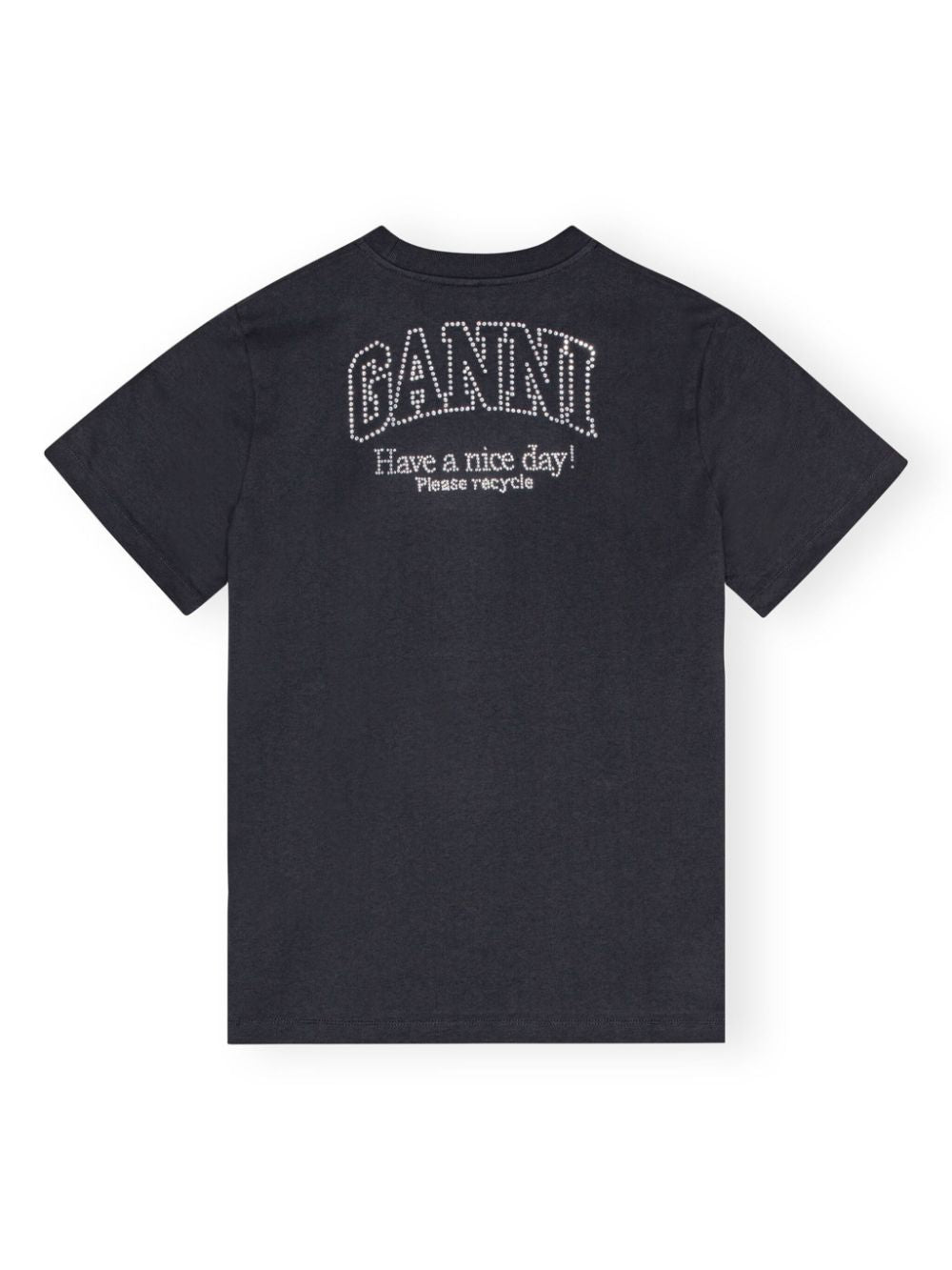 GANNI T-shirts and Polos Black