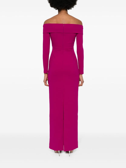 Solace London Dresses Fuchsia