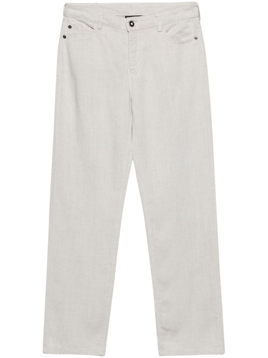 Emporio Armani Trousers Beige