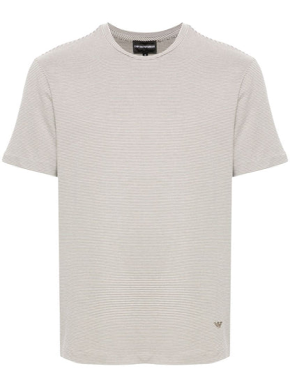 Emporio Armani T-shirts and Polos Dove Grey