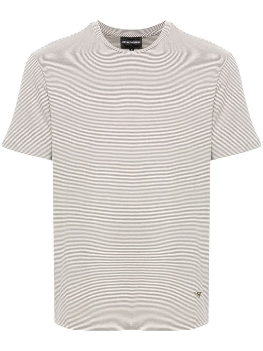 Emporio Armani T-shirts and Polos Dove Grey