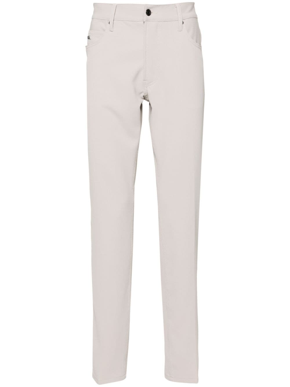 Emporio Armani Trousers Dove Grey