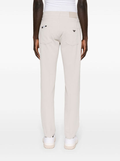 Emporio Armani Trousers Dove Grey