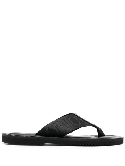 E 'CLAT Sandals Black